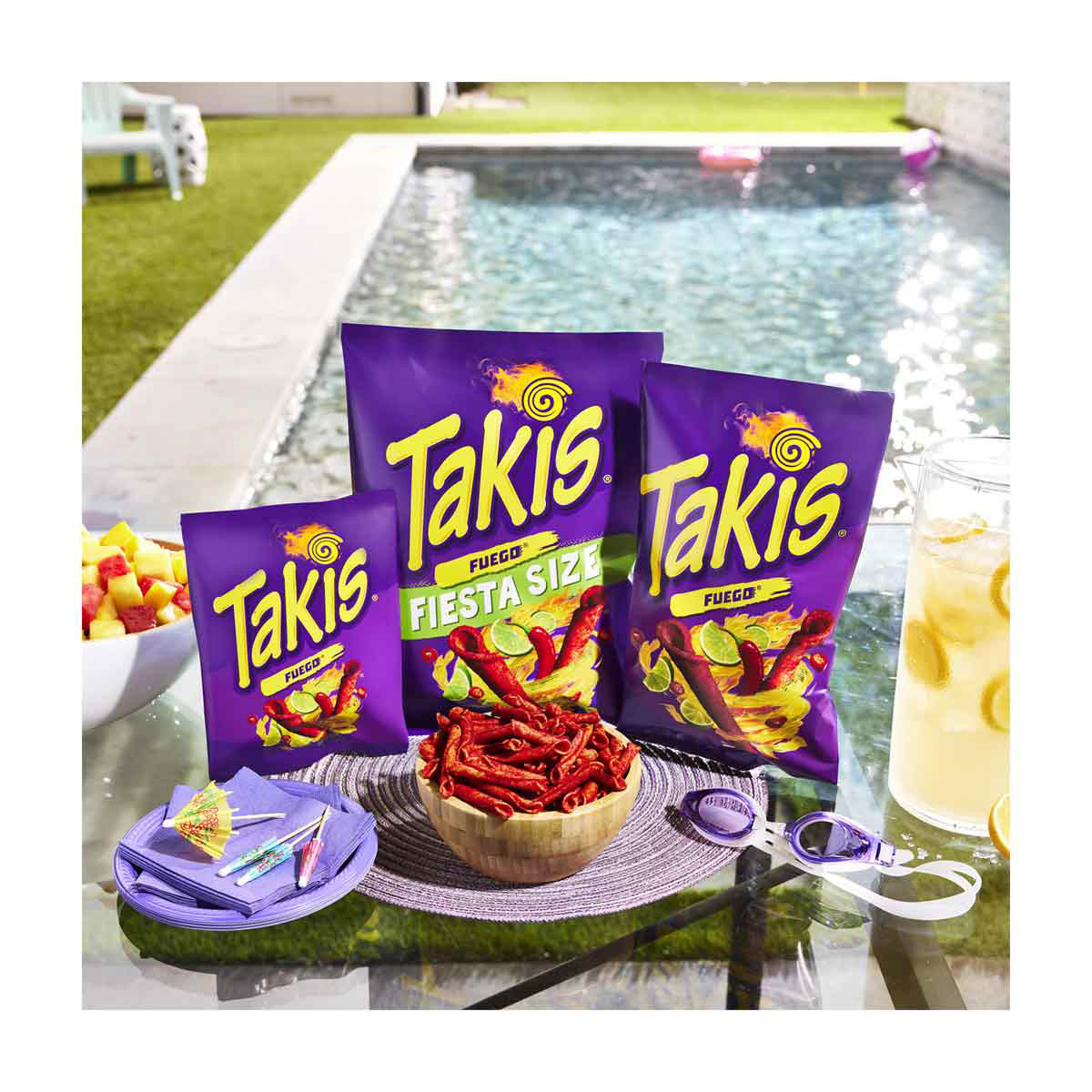 Takis Fuego Rolls Snack Size Bag, Hot Chili Pepper & Lime Flavored