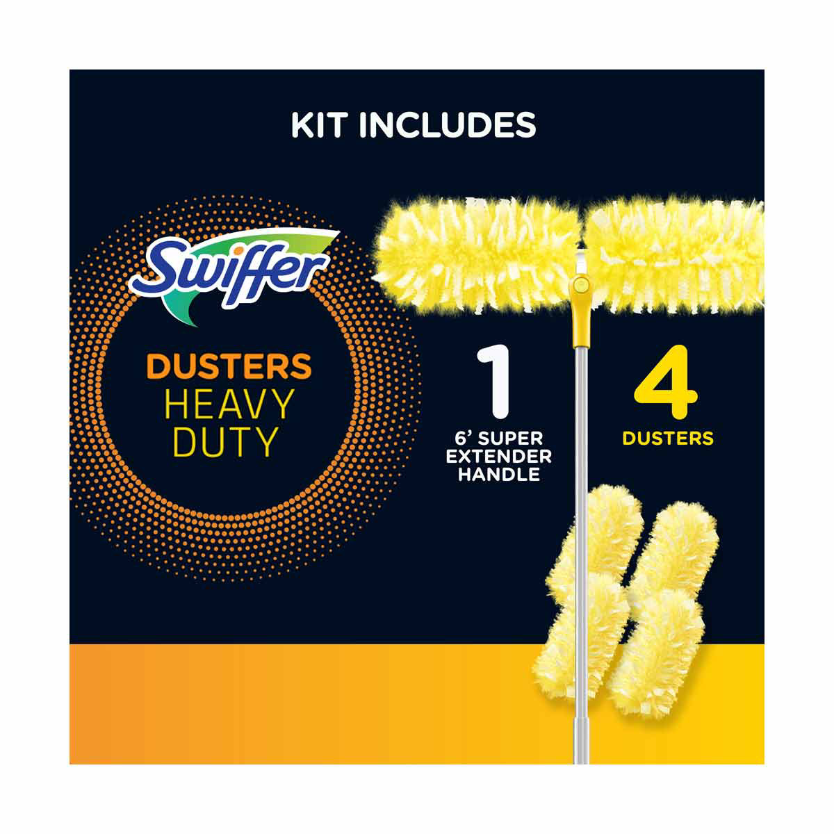  Swiffer Duster Kit with Handle and Refill Duster, 1 Unit :  Health & Household