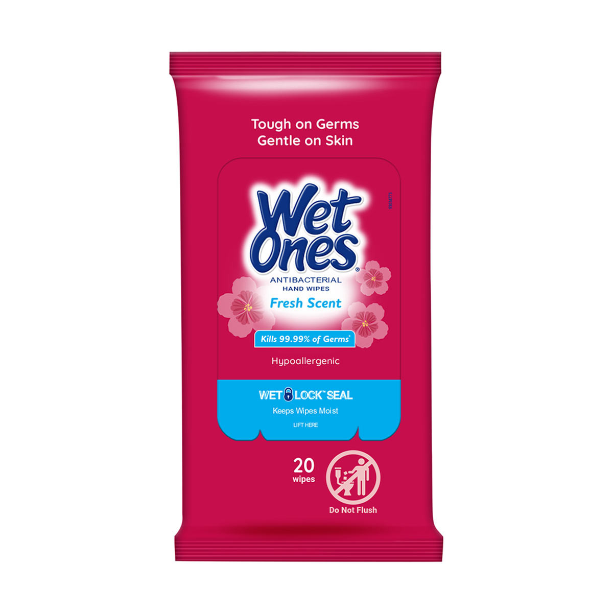 Wet Ones Antibacterial Hand Wipes - Fresh, 20 ct