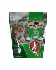 Heartland Farms Deli Style Dry Cat Food 15 Oz