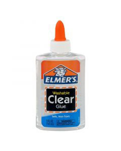 Elmer's Clear School Glue - Washable, 5 fl oz