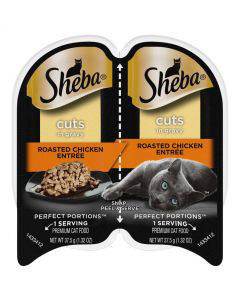 Sheba Perfect Portions Roasted Chicken Entr e Premium Cat Food 2 1