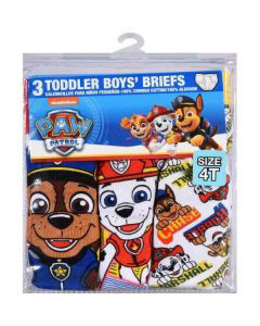Paw Patrol Toddler Boys' Underwear 4t - 3 Pack