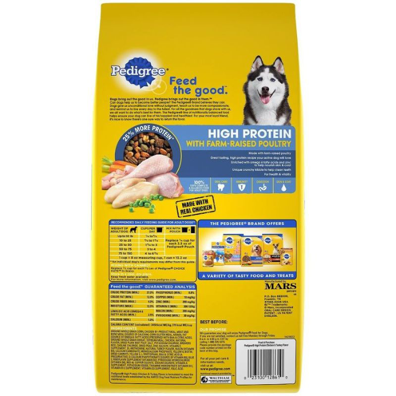 Pedigree high outlet protein review