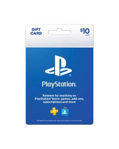 Playstation network store 10 dollar card