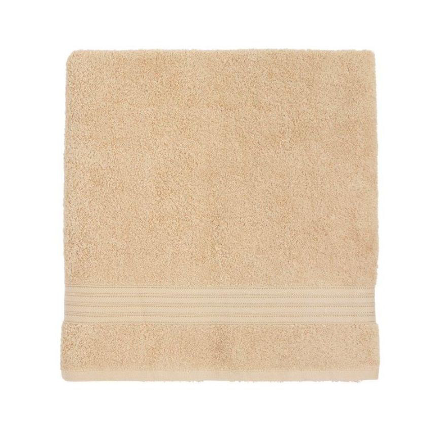 Comfort Bay Low Lint Bath Towel Tan 1 Count