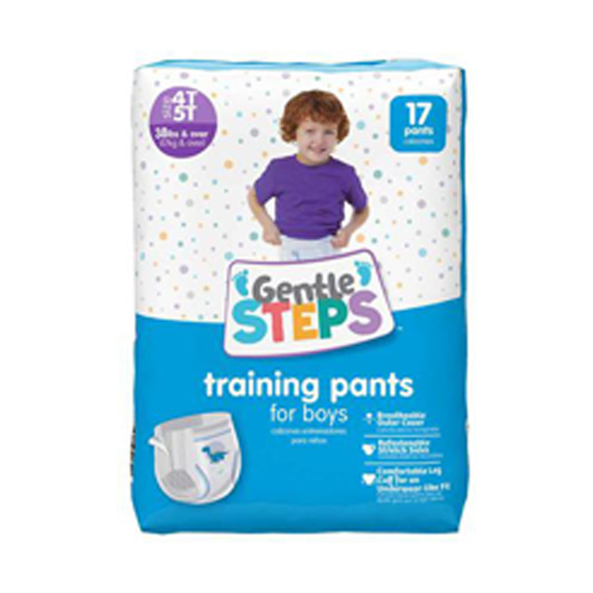 Gentle Steps Boys Training Pants - Size 4t/5t, 17 Ct.