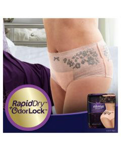 Always Discreet Boutique Incontinence Postpartum Underwear For