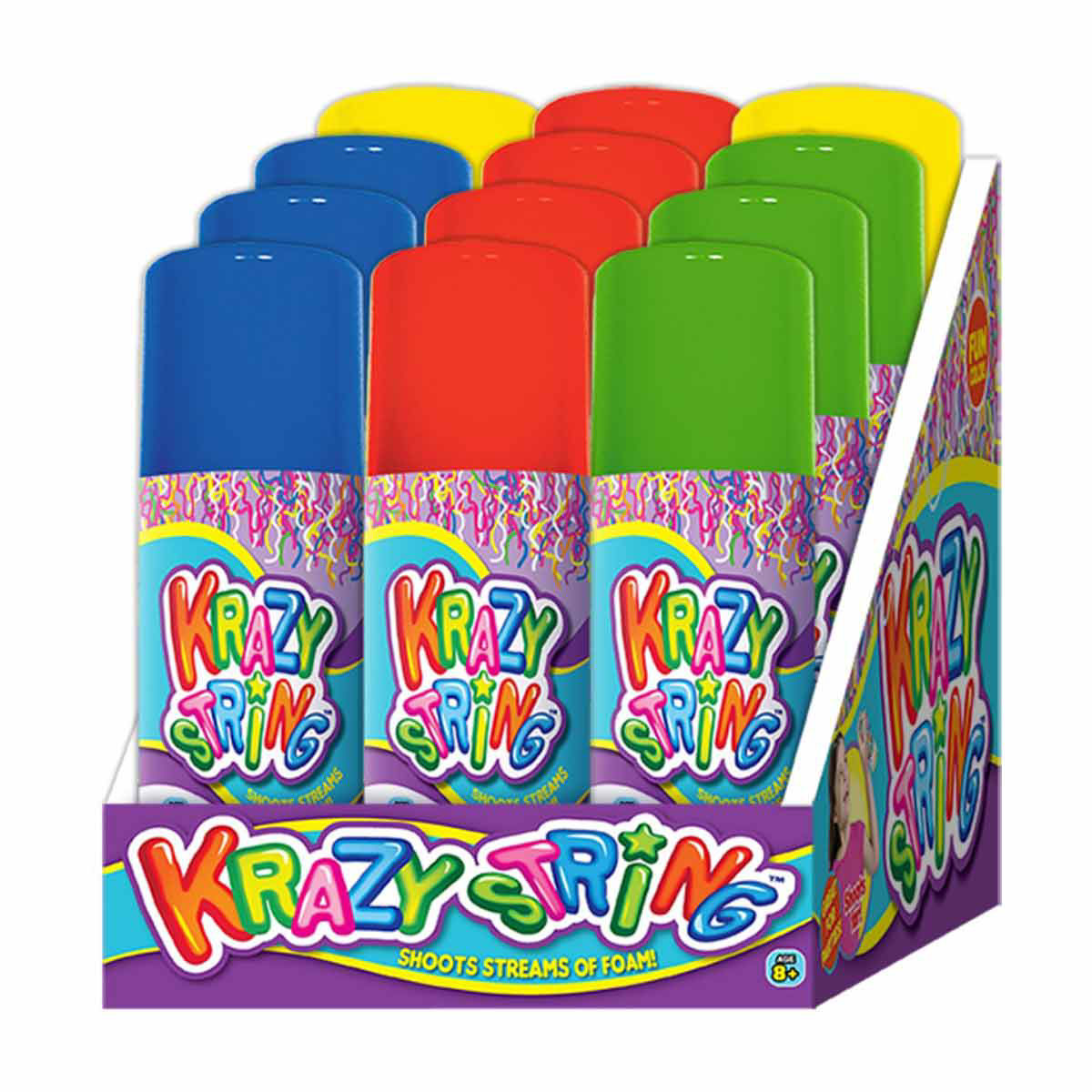 Ja-Ru-Krazy-String-2.5-oz-Spray-Can,-Assorted--