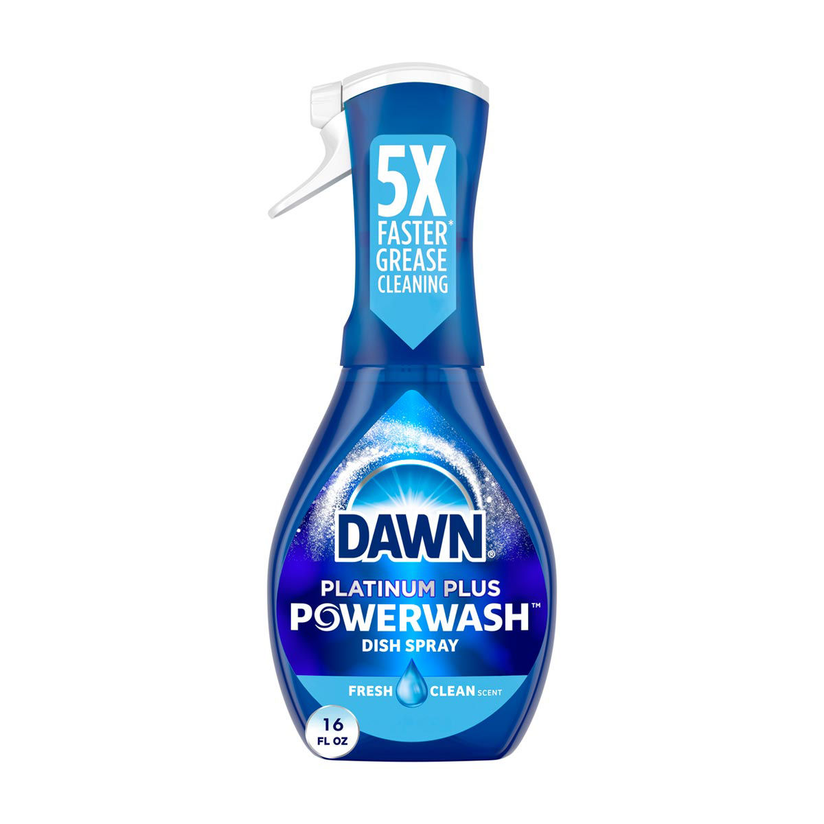 Dawn Platinum Plus Powerwash Dish Spray, Fresh Clean Scent, 16 fl oz