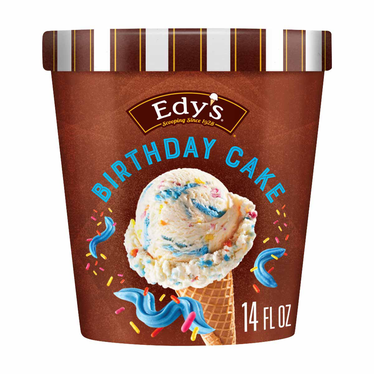 Edy's Birthday Cake Light Ice Cream, 20 oz