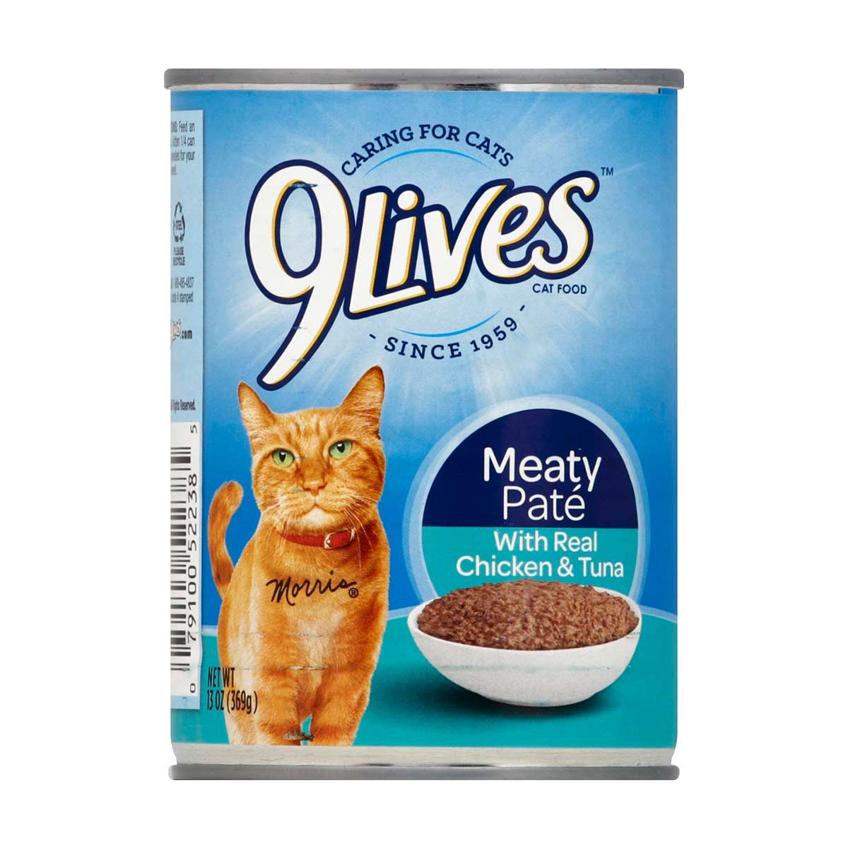 9 Lives Meaty Pate Real Chicken and Tuna 13 oz