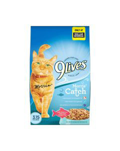 9lives Morris Catch Dry Cat Food Tuna Oceanfish 3.15 Lb