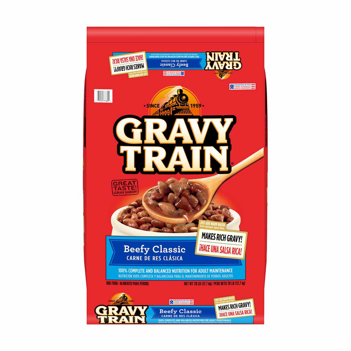 Gravy Train Beefy Classic Dry Dog Food 28 Lb