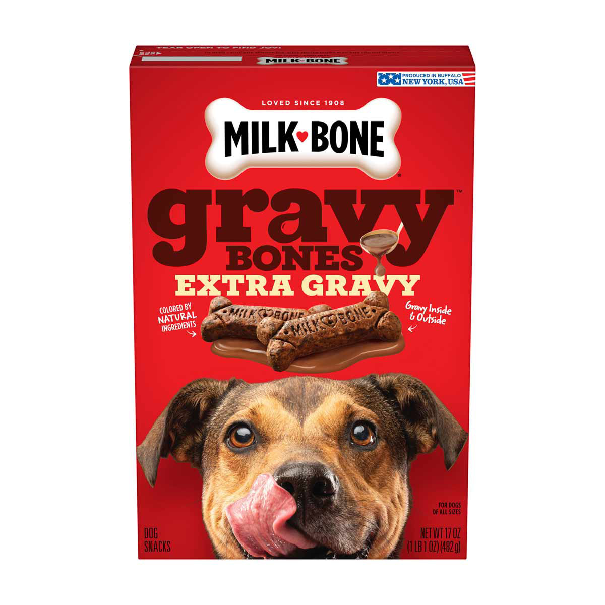 Milk Bone GravyBones Extra Gravy Dog Treats 17 oz