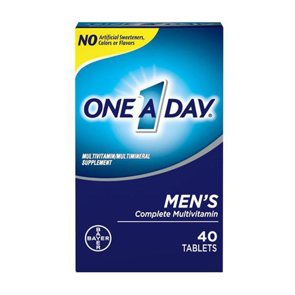 One A Day Men's Complete Multivitamin Tablets, 40 ct