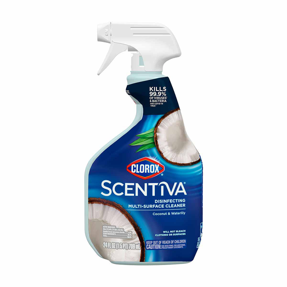 Clorox Scentiva Disinfecting Multi-Surface Cleaner, Coconut Clorox Scentiva Disinfecting Multi-Surface Cleaner, Coconut