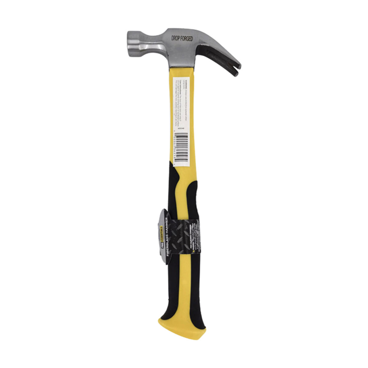 Pro Essentials Curved Claw Fiberglass Hammer