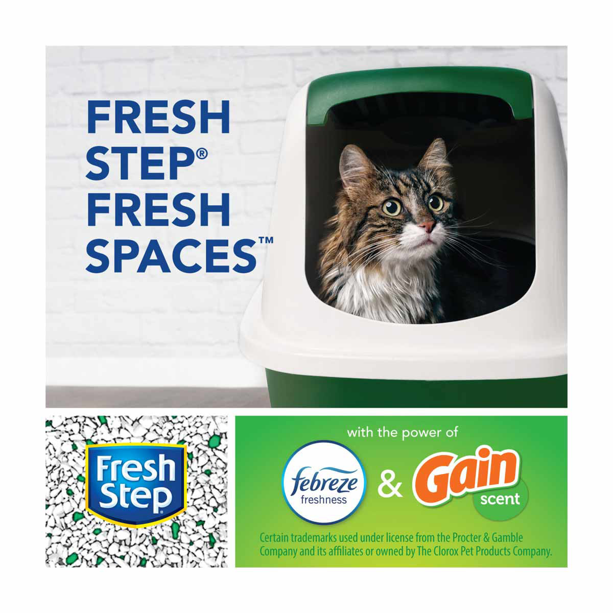 Fresh Step Clumping Litter With Febreze Gain Freshness 14 lb