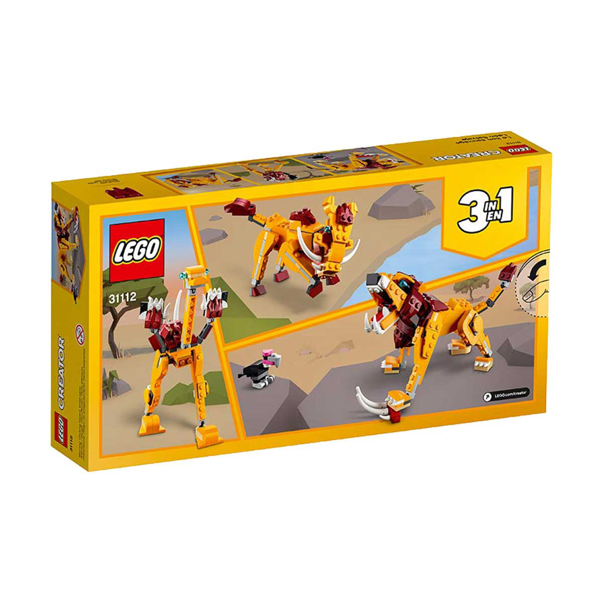 Lego creator wild discount lion