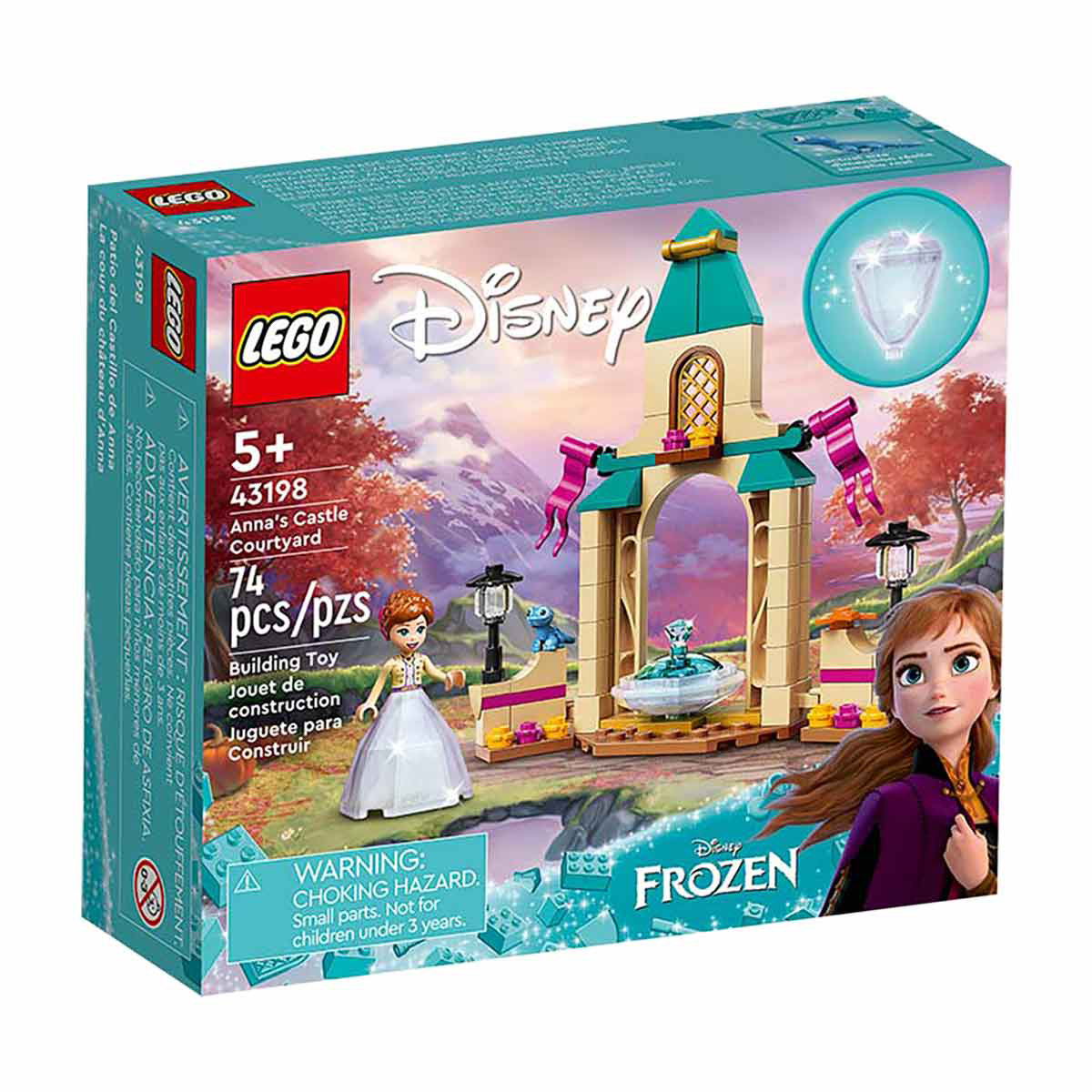 LEGO Disney Frozen 2 Bruni The Salamander Buildable Character Set 96 pcs
