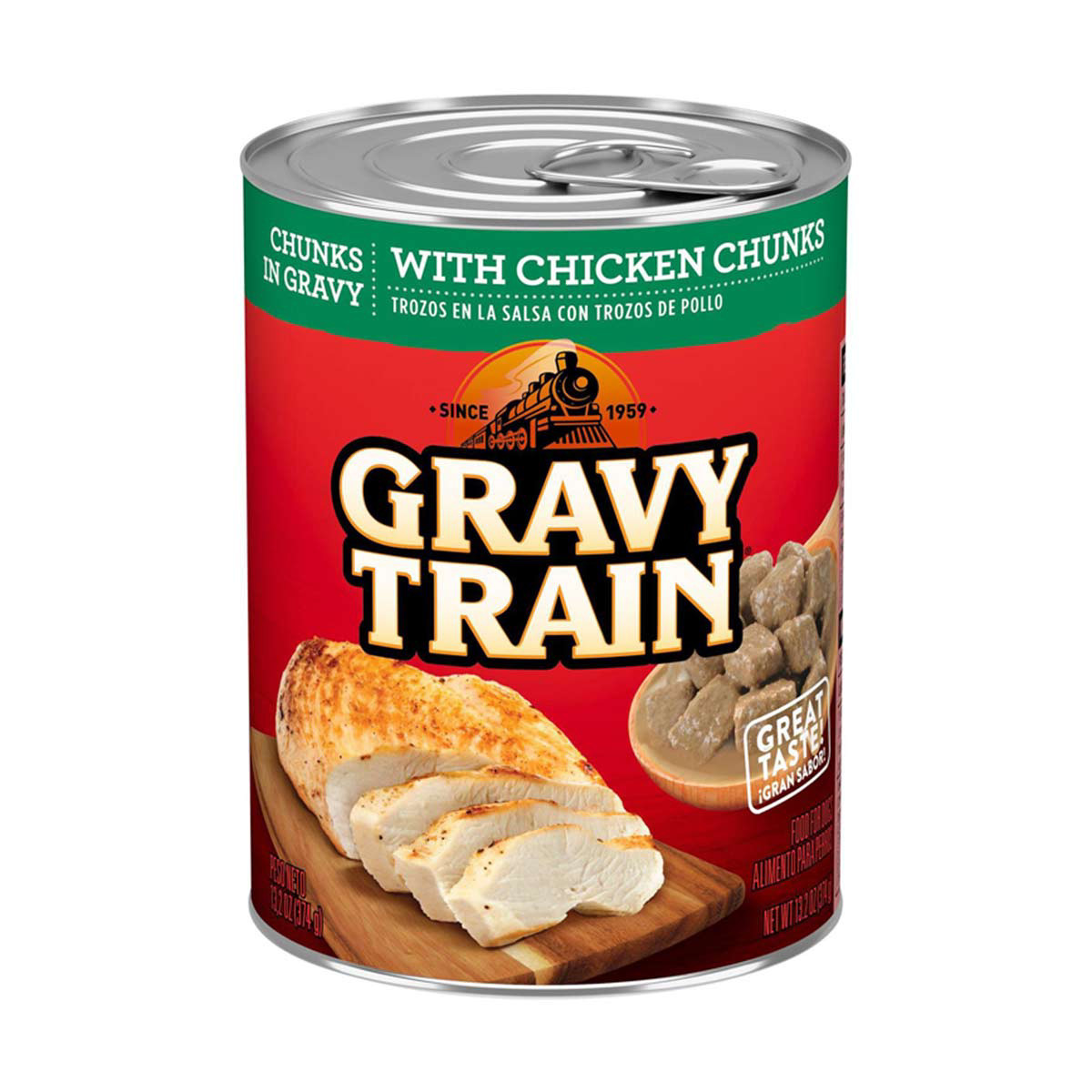 Gravy Train Chunks In Gravy With Chicken Chunks Wet Dog Food