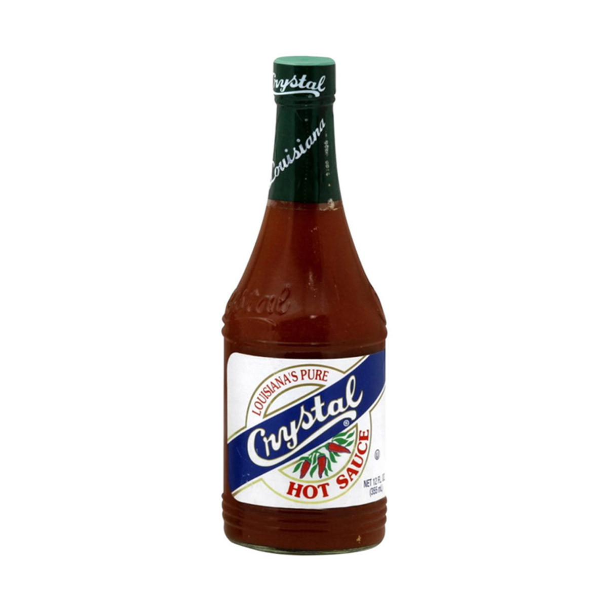 Crystal Louisiana's Pure Hot Sauce, 12 Fl Oz