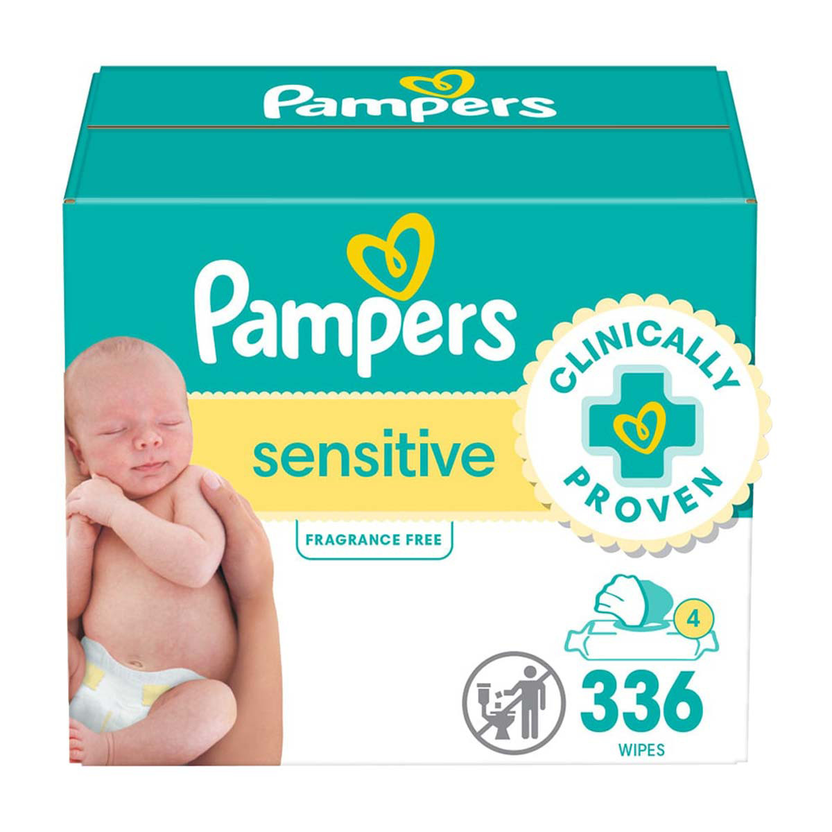 392 sales pampers wipes