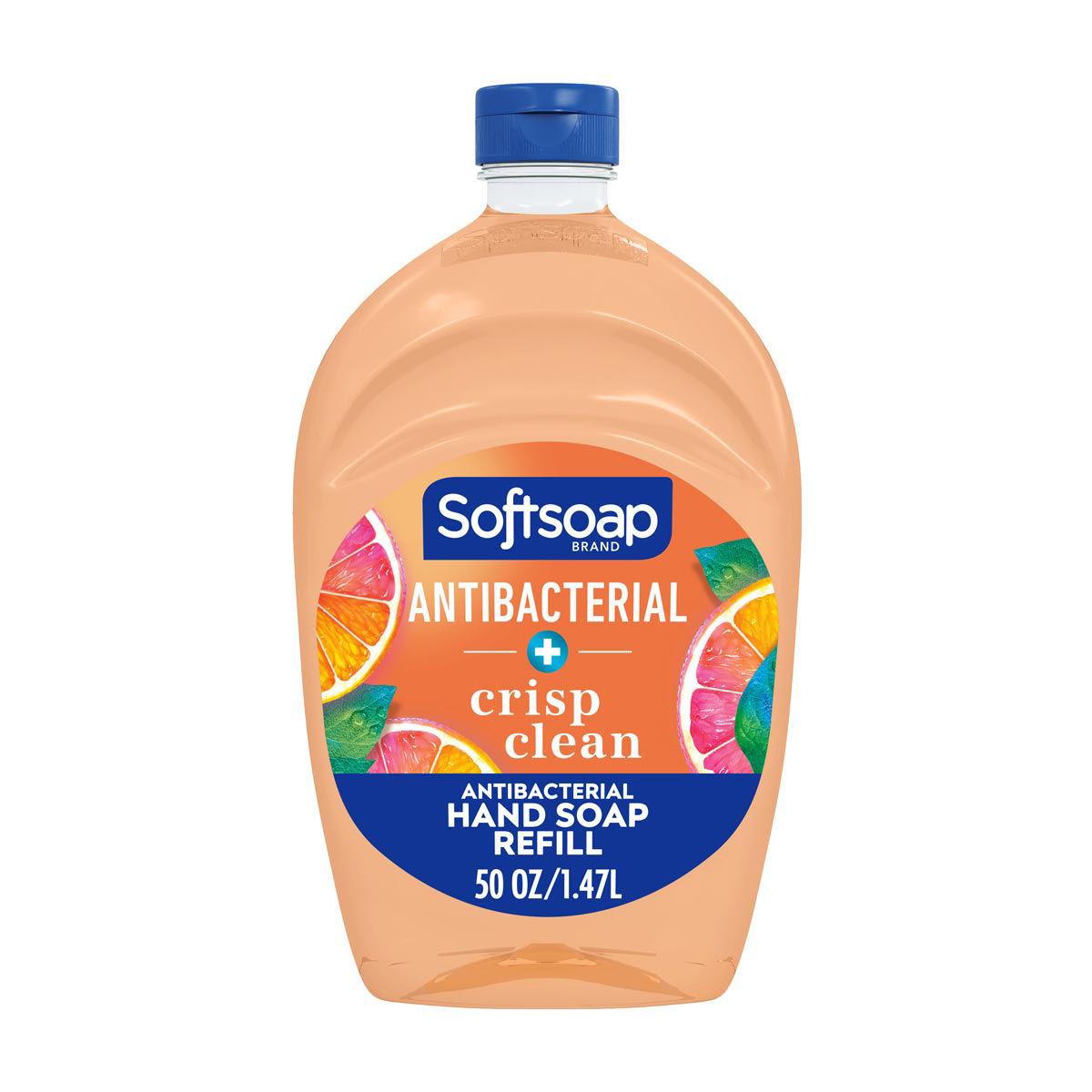 Softsoap Antibacterial Liquid Hand Soap Refill, Crisp Clean - 50 Fluid Ounce
