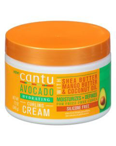 Cantu Curling Cream, Hydrating, Avocado, 12 oz