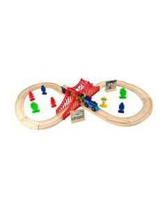 Wooden Train Set