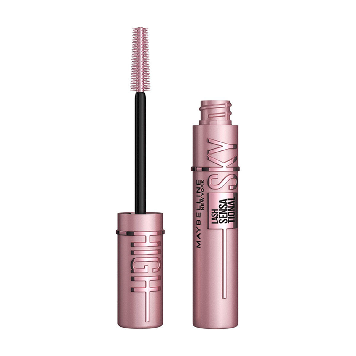 Maybelline Lash Sensational Sky High Washable Mascara Makeup - Blackest Black