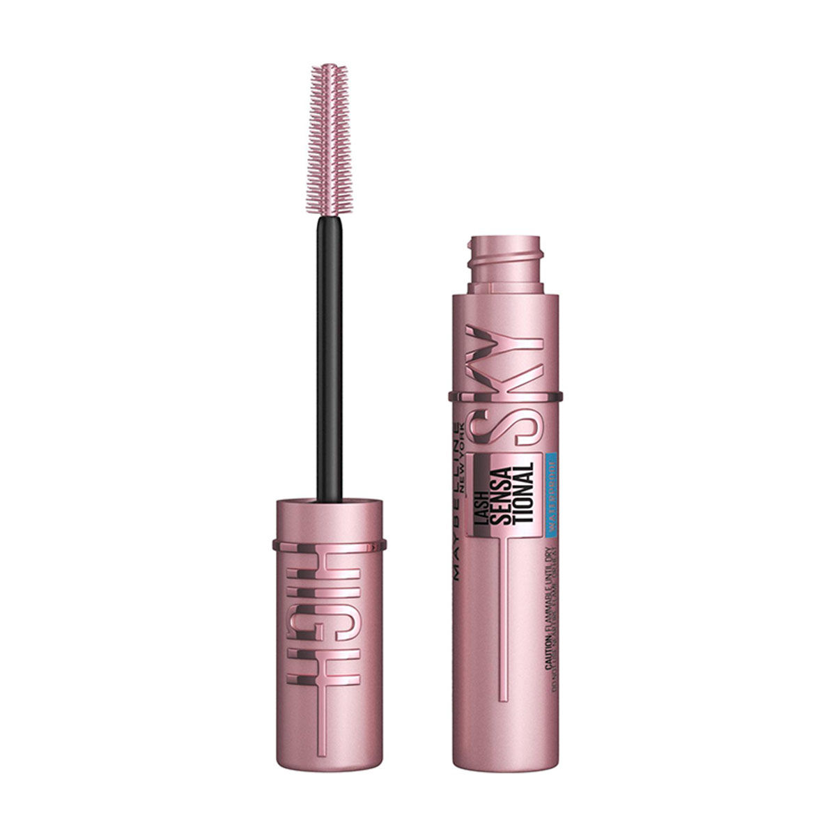 Maybelline Lash Sensational Sky High Waterproof Mascara Makeup - Very Black