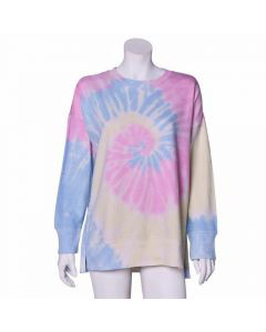 Bobbie Brooks Tie-Dye Athleisure Top, X-Large