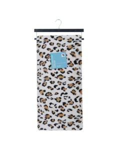 Animal Print Soft Fur Decorative Throw Blanket