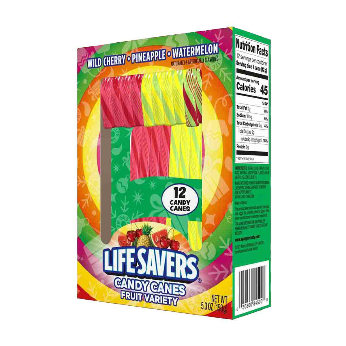 Life Savers Candy Canes, 12 Ct