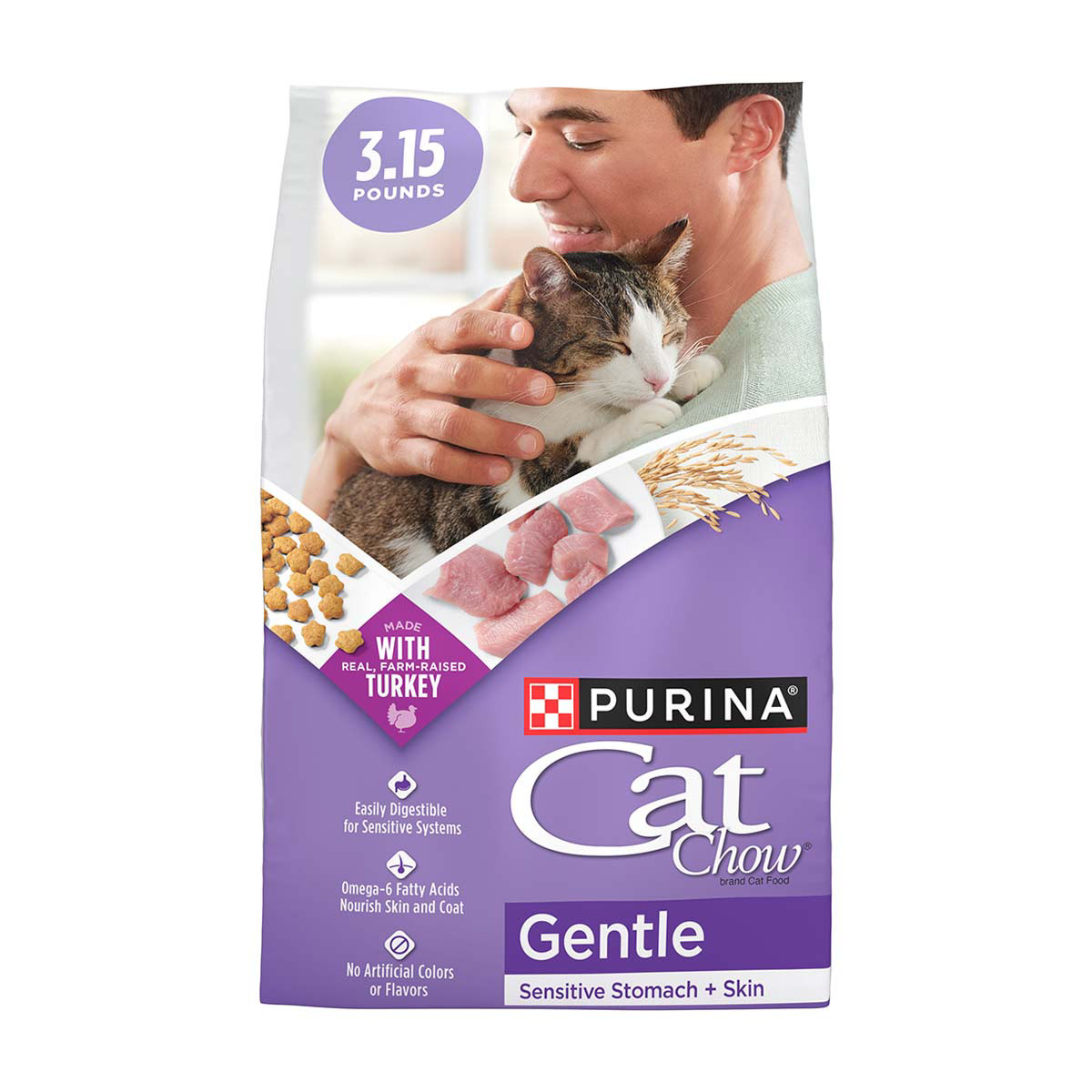 Cat chow gentle dry cat food by outlet purina