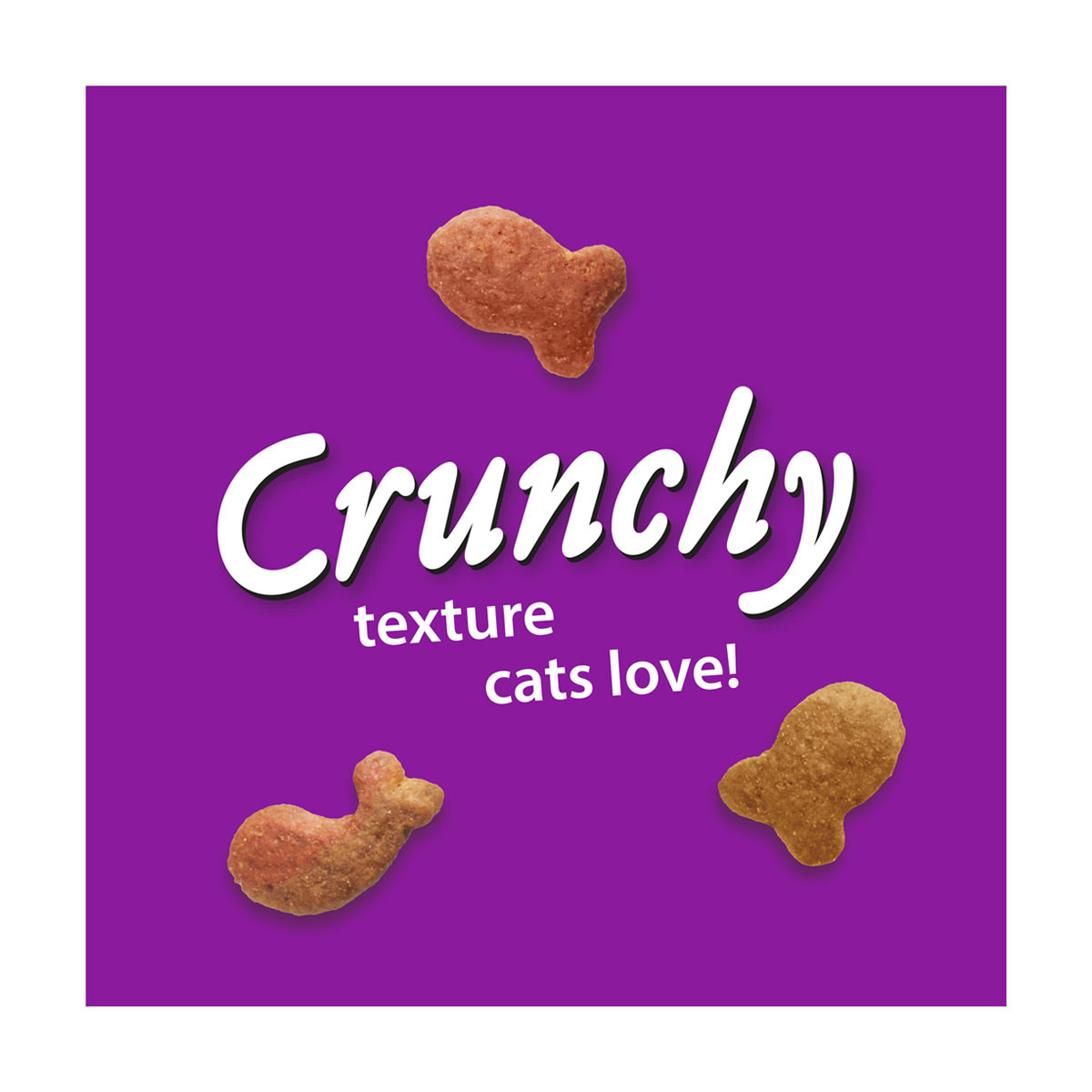 Purina Kit Kaboodle Crunchy Salmon Tuna Shrimp Flavored Cat Treats 2.4 oz