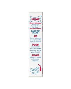 Sonic Cherry Limeade Singles To Go Drink Mix, 0.54 oz - 6 ct Sonic Cherry Limeade Singles To Go Drink Mix, 0.54 oz - 6 ct