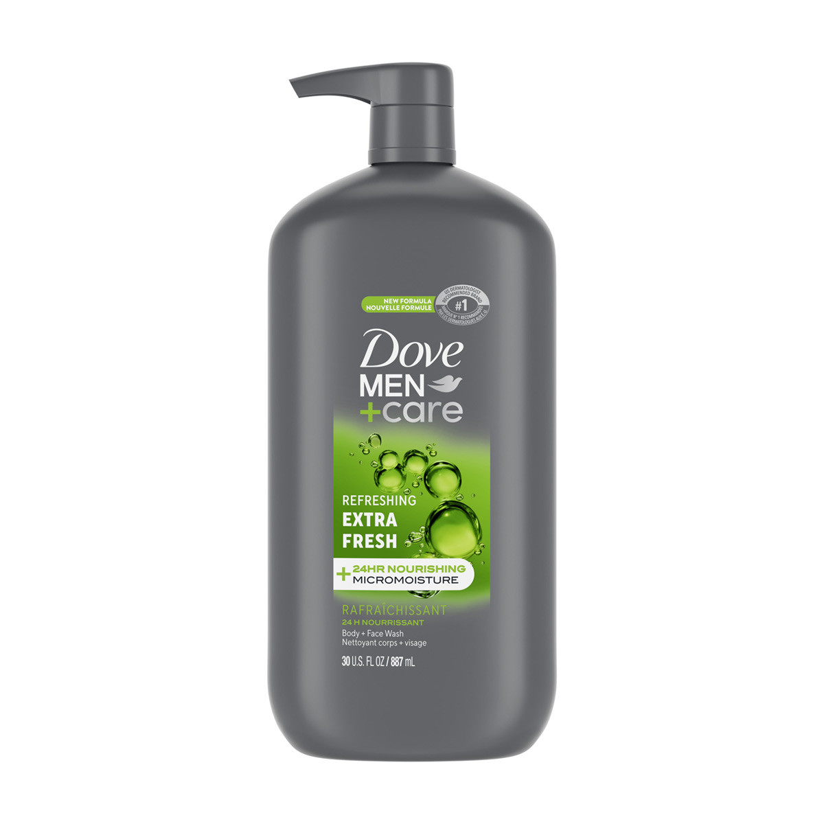 Dove Men Plus Care Body Wash And Face Wash Extra Fresh