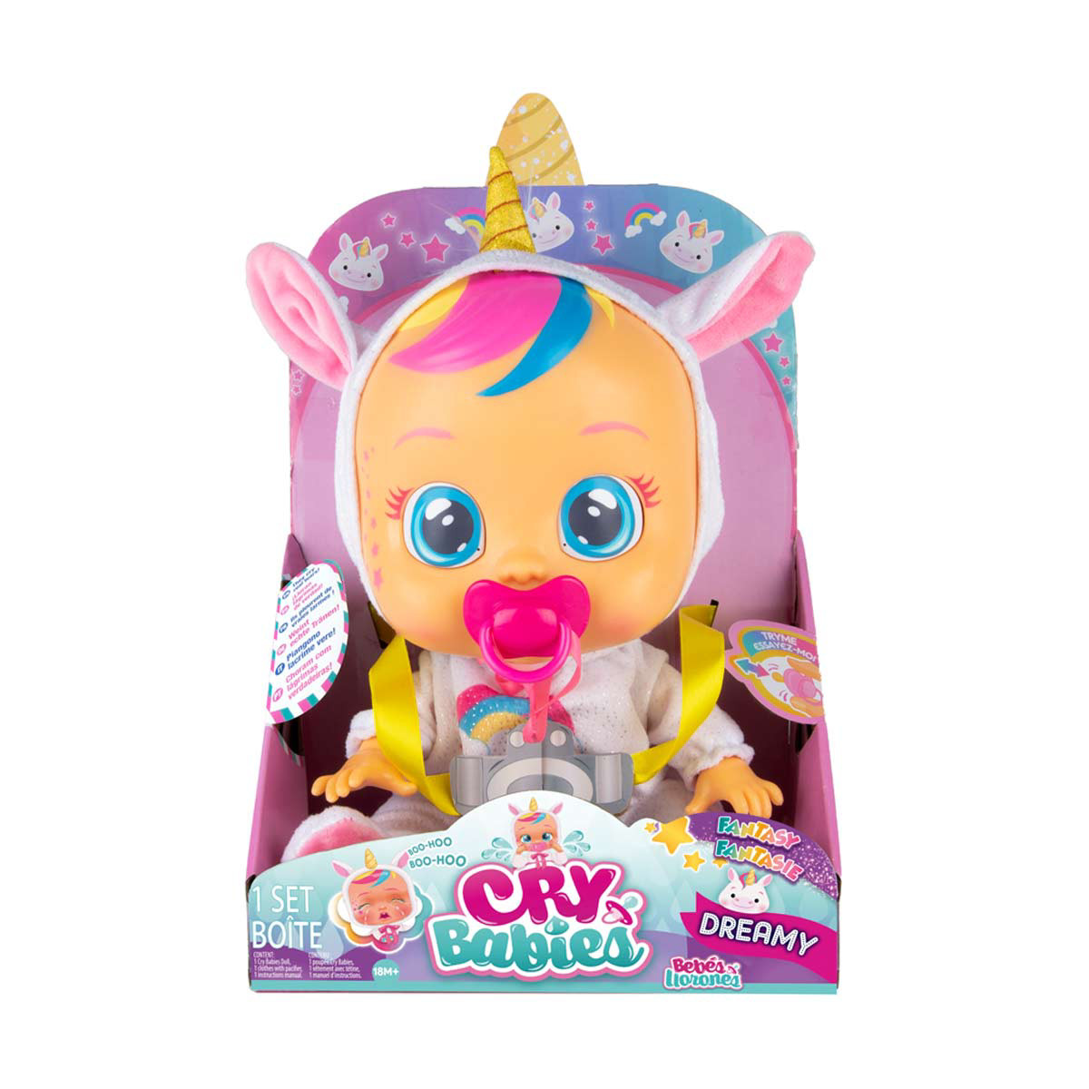 Baby cry hot sale doll