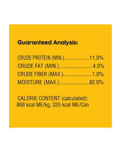 Pedigree High Protein Wet Dog Food Beef Lamb 13.2 oz