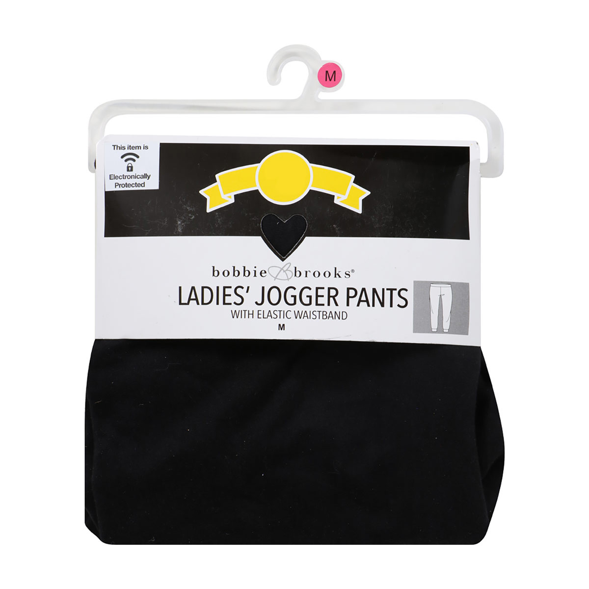 Bobbie Brooks Ladies Jogger Pants With Elastic Waistband, Medium