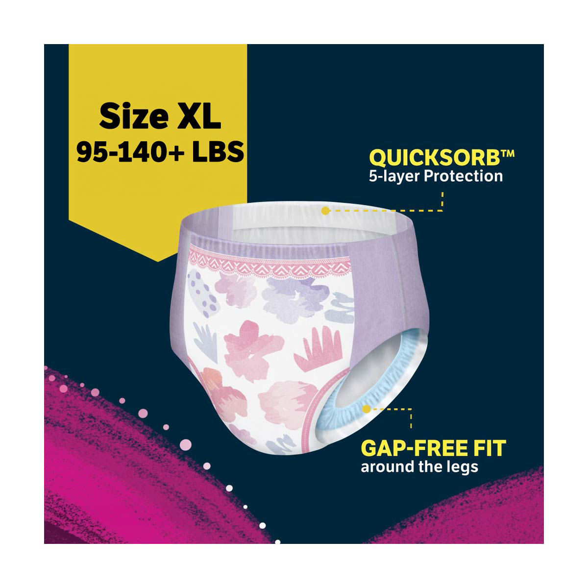 Size XL Bedwetting Underwear