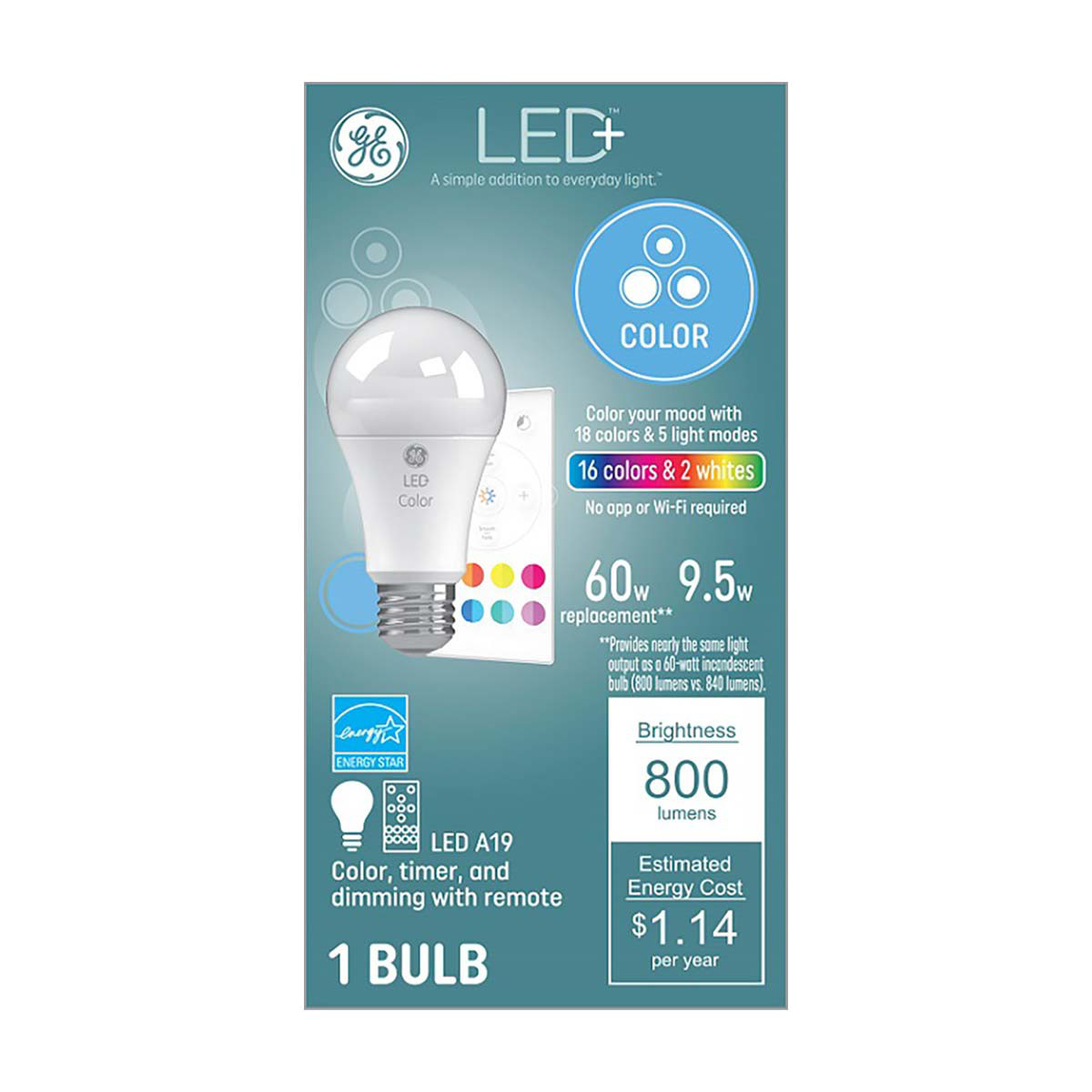 Colorful RGB LED Bulb – GeneralCentral