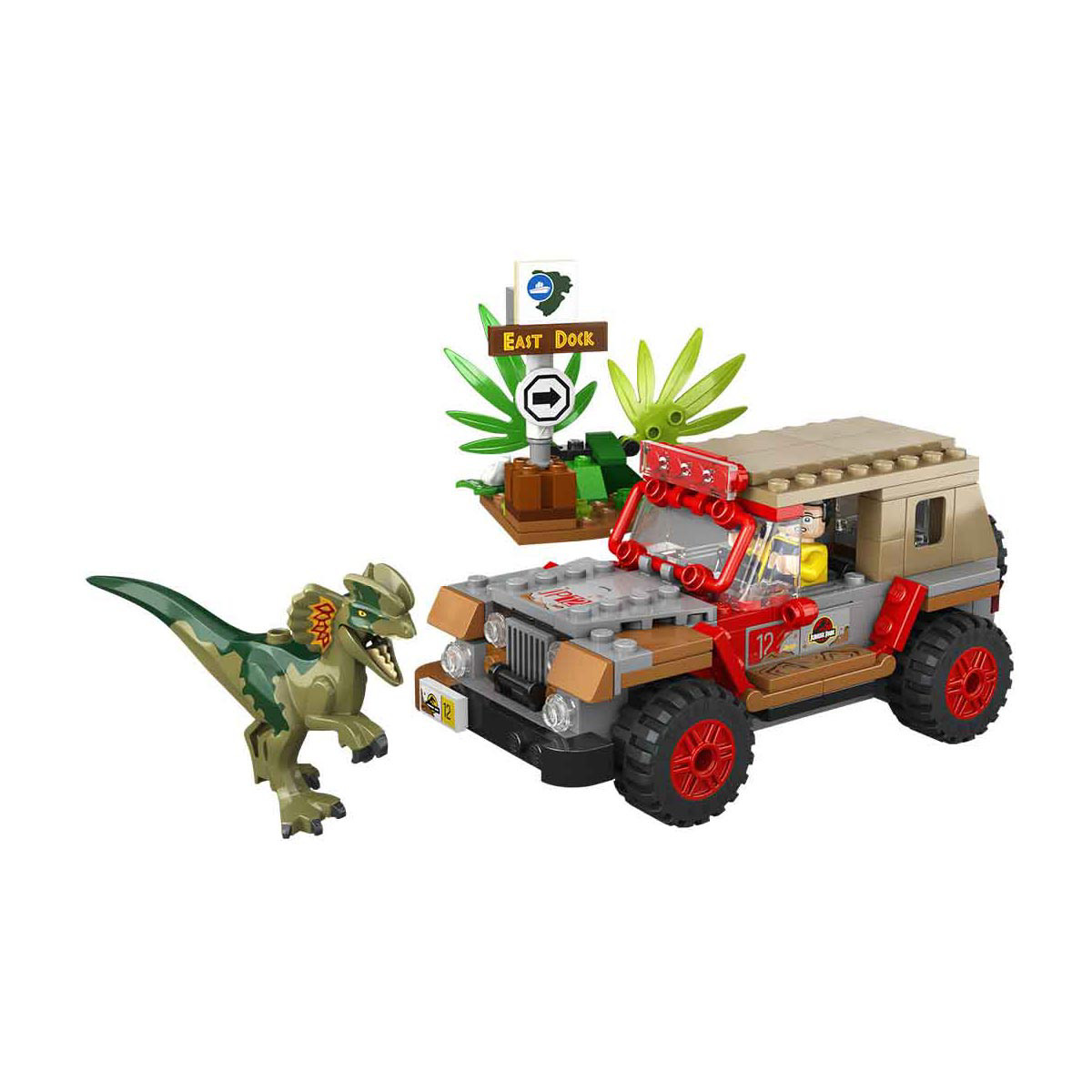 Dilophosaurus lego set sale