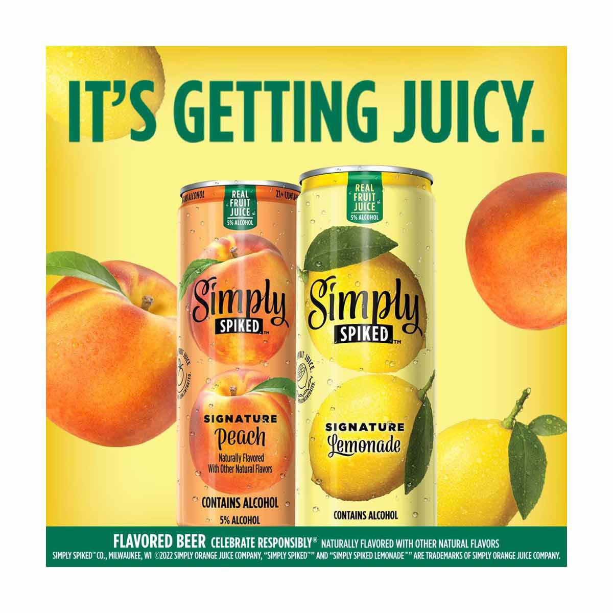 Simply Spiked Signature Lemonade 1 Pack 24 fl oz 5% ABV