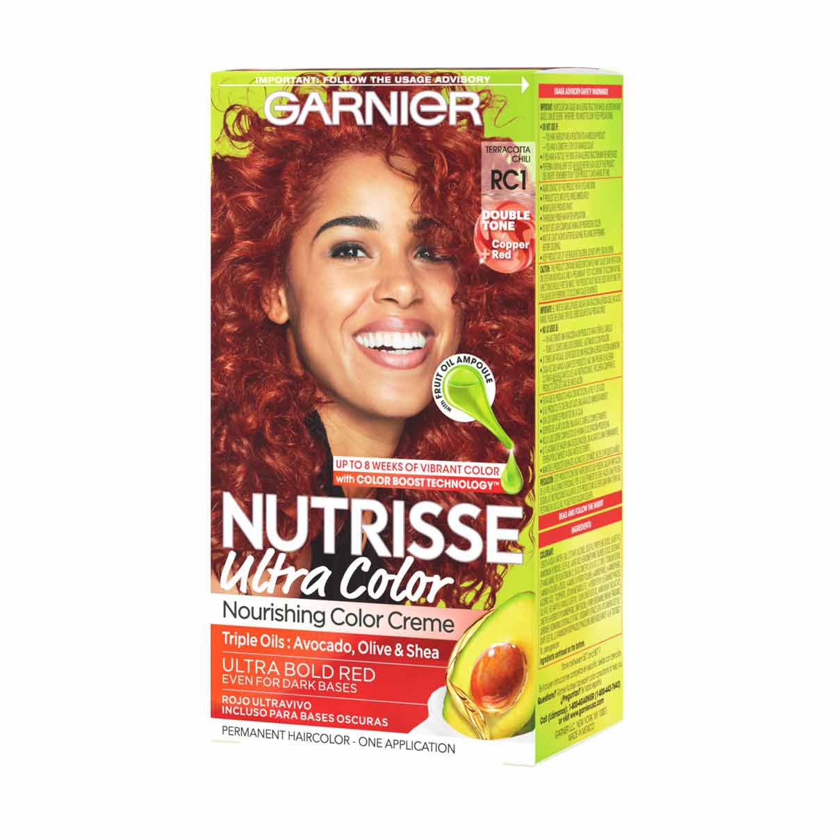 Garnier Nutrisse Ultra Color Nourishing Bold Permanent Hair Color