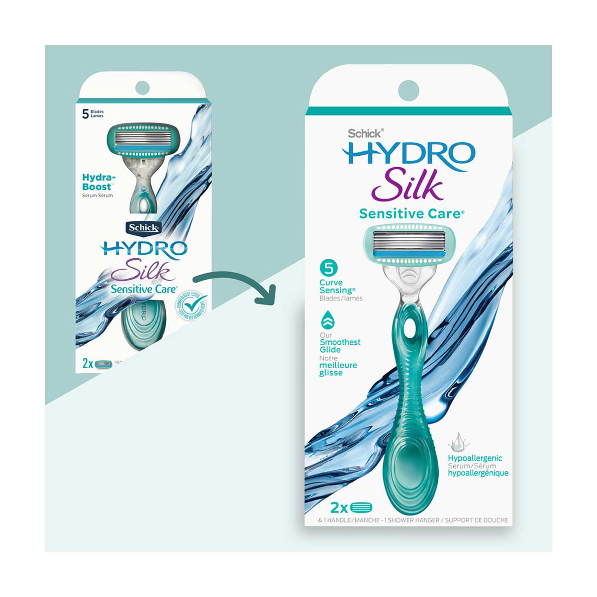Schick Hydro Silk Sensitive Care Women's Razor