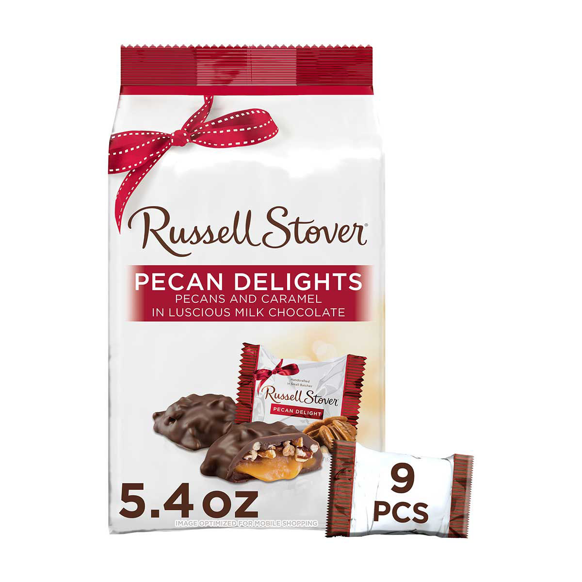 Russell Stover Pecan Delight In Milk Chocolate, 5.4 Oz Dollar General